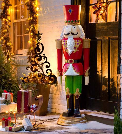 large nutcracker for front porch.